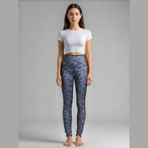 Lululemon Wunder Under Pant sz Luon Roll Down Rocky Road Sand Dune Tooth